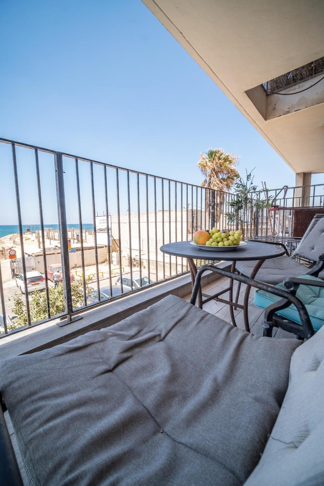 海法Bat Galim Full Sea View Balcony By Sea N' Rent公寓 外观 照片